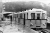 Поїзд з вагонів Д на ст. "Дніпро". Осінь 1960.